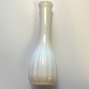 Milk glass vintage vase